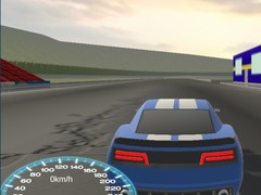 խաղ Drive Blue Car