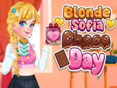 խաղ Blonde Sofia: Choco Day