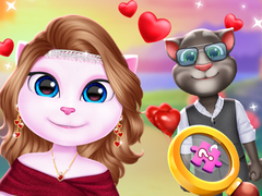 խաղ Kitty Couple Lovely Valentine