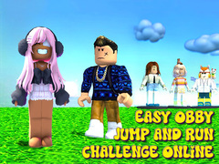 խաղ Easy Obby Jump and Run Challenge Online