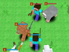 խաղ Minecraft: Create a Monster and Fight!
