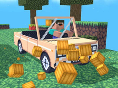 խաղ Noob: Obby in a Car