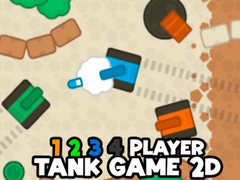 խաղ 1 2 3 4 Player Tank Game 2D