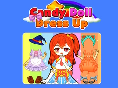 խաղ Candy Doll Dress Up 