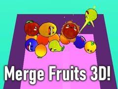 խաղ Merge Fruits 3D!