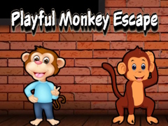 խաղ Playful Monkey Escape