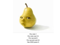 խաղ Baby Pear Clicker