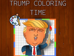 խաղ Trump Coloring Time