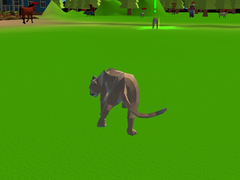 խաղ Cougar Simulator - Big Cats