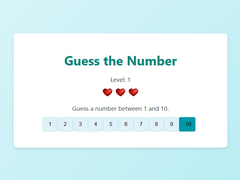 խաղ Guess The Number