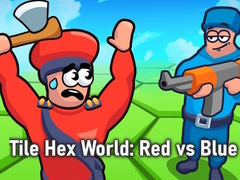 խաղ Tile Hex World: Red vs Blue