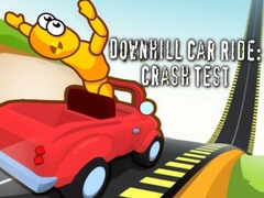 խաղ Downhill Car Ride: Crash Test