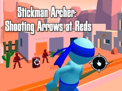 խաղ Stickman Archer: Shooting Arrows at Reds