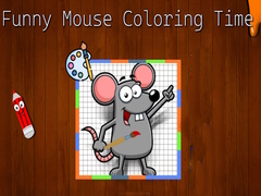 խաղ Funny Mouse Coloring Time