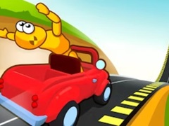 խաղ Downhill Car Ride Crash Test