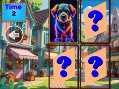 խաղ Funny Animals Memory Game