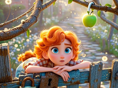 խաղ Find The Differences: Green Apple