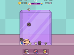 խաղ Capy Merge: Animal Drop Puzzle