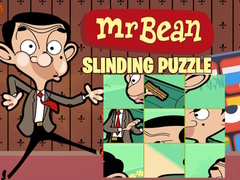խաղ Mr Bean Sliding Puzzle