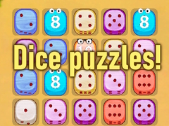 խաղ Dice puzzles!
