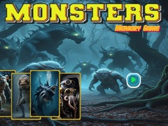 խաղ Monsters Memory Game