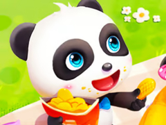 խաղ Jigsaw Puzzle: Baby Panda Spring Picnic