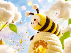 խաղ Find The Differences: Little Bee's Adventure