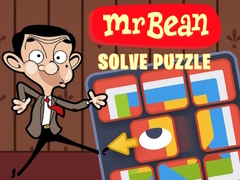 խաղ Mr Bean Solve Puzzle