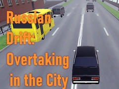 խաղ Russian Drift: Overtaking in the City