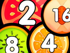 խաղ Merge Balls Shooter 2048 Connect Fruits