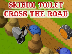 խաղ Skibidi Toilet Cross The Road