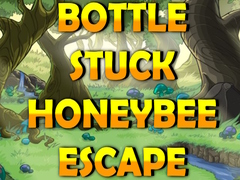 խաղ Bottle Stuck Honeybee Escape