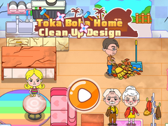 խաղ Toka Boka Home Clean Up Design