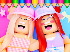 խաղ Coloring Book: Roblox Bestie