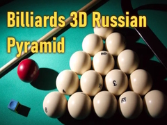 խաղ Billiards 3D Russian Pyramid