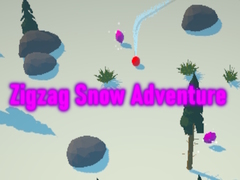 խաղ Zigzag Snow Adventure