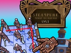 խաղ Steampunk Merge To Battle