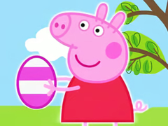 խաղ Jigsaw Puzzle: Peppa Pig Easter Eggs