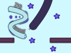 խաղ Zig Zag Snake