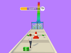 խաղ Money Stack Run 3D
