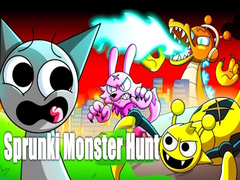 խաղ Sprunki Monster Hunt