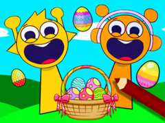 խաղ Coloring Book: Sprunki Incredibox Easter