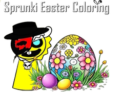 խաղ Sprunki Easter Coloring