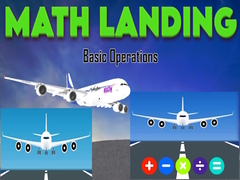 խաղ Math Landing Basic Operations