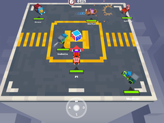 խաղ Bumper Car Demolition Race