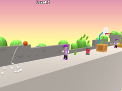խաղ Bounce Dunk Basketball
