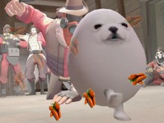 խաղ Eggdog Sausage Seeker