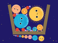 խաղ Merge Planets