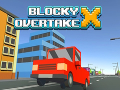 խաղ Blocky Overtake X