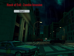 խաղ Hawk Of Evil Zombie Invasion